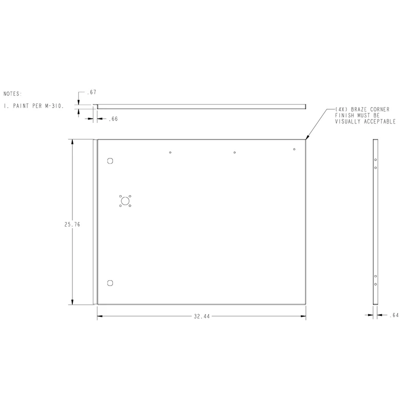075-74558-000 - Door Electric Enclosure YLAA by York