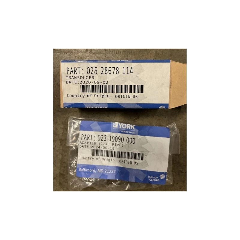 325-28678-603 - Pressure Transducer Kit by York