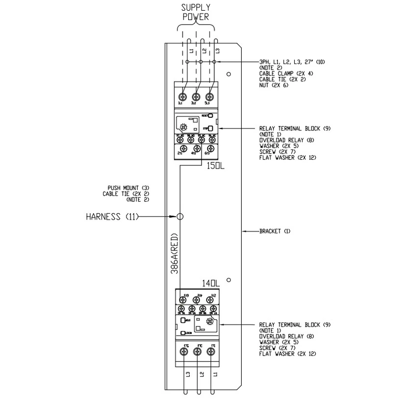 325-36366-005 - Overload, 16-24 Amp by York