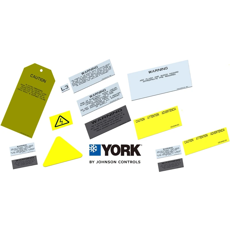 335-24097-004 - Kit, Labels Raptyr 1300 HP by York