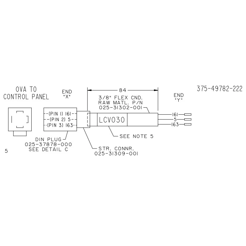 375-49782-222 - Harness YK Mod F Ova by York