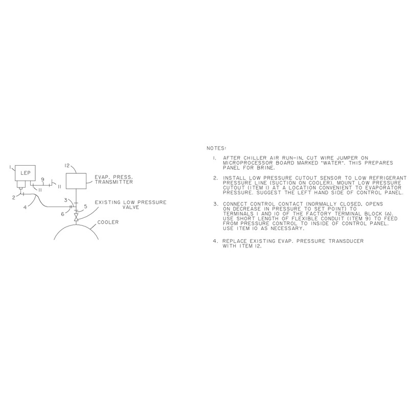 376-72091-017 - Low Press Cutout Kit by York