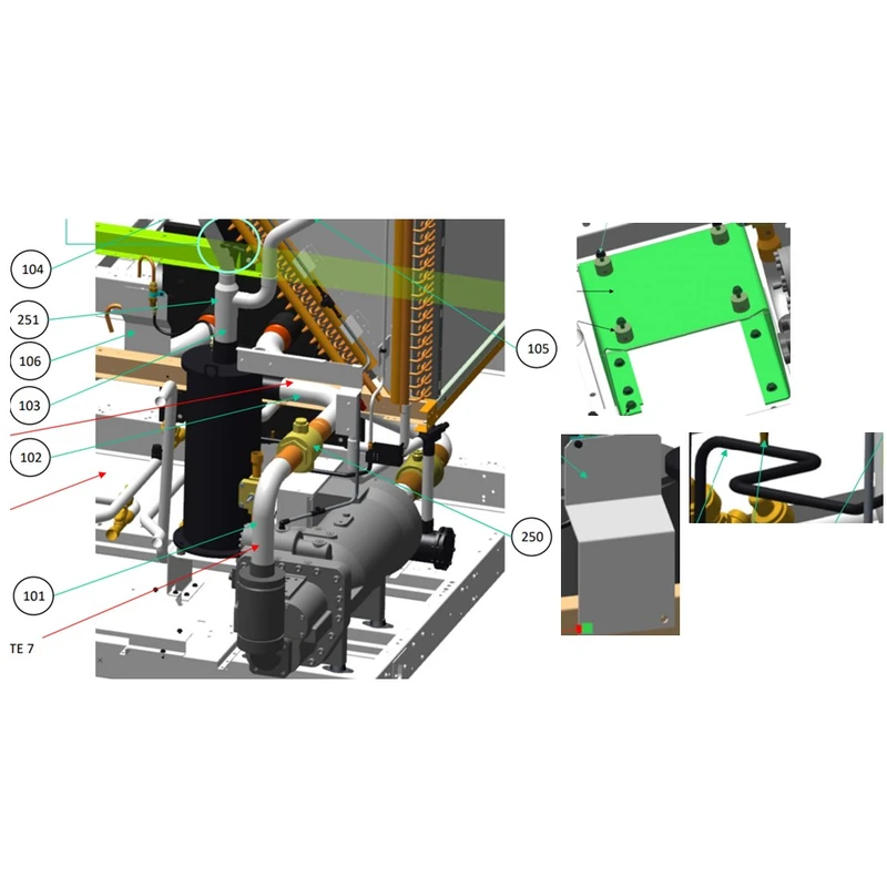 377-76922-601 - Manufactured Parts System Kit 1 by York