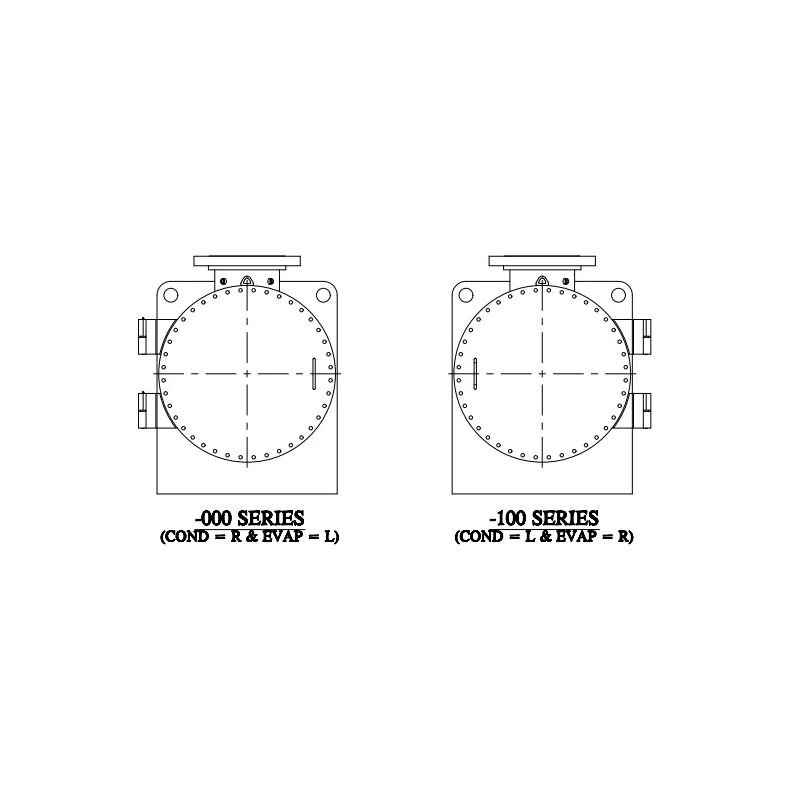 392-12093-008 - Hinge Kit, 300# Marine by York
