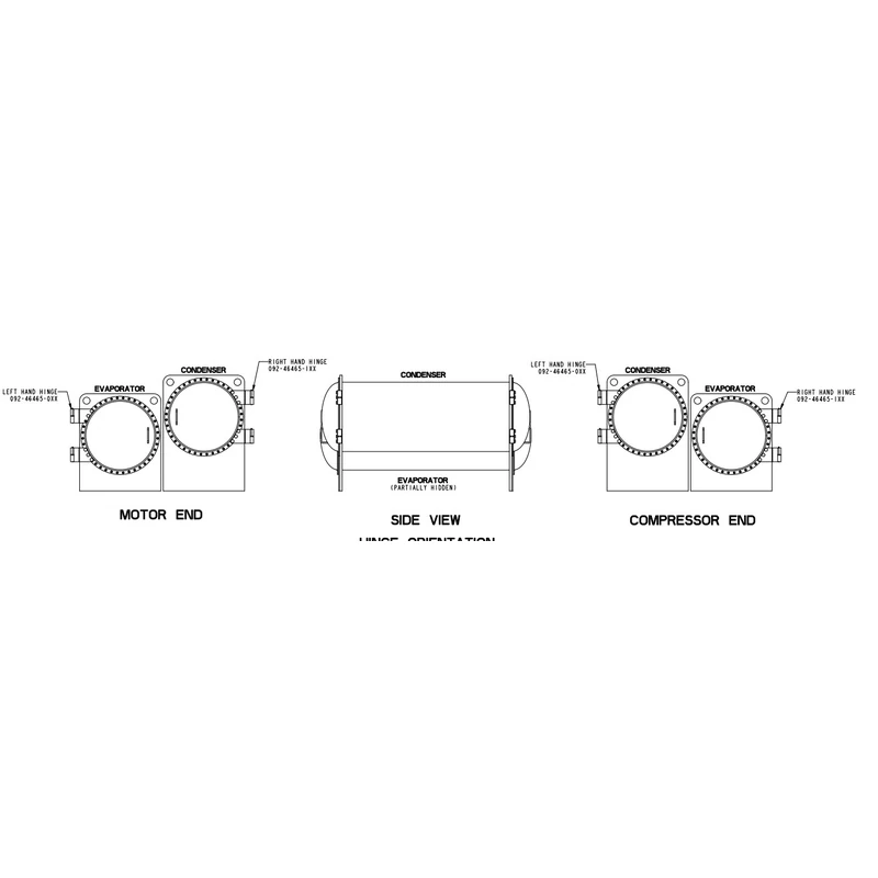 392-46465-007 - Hinge Kit by York