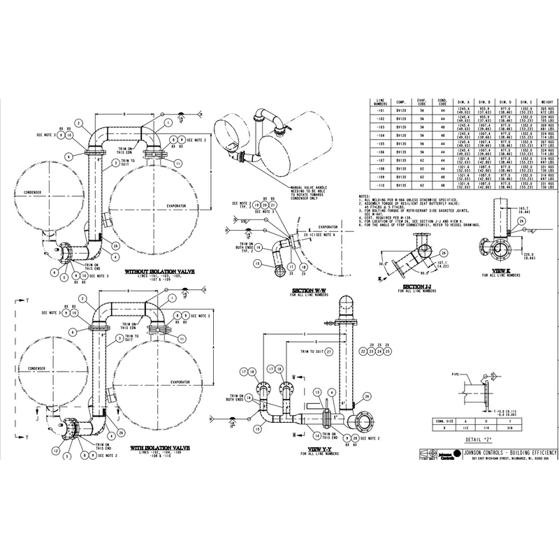 392-63795-106 - Liquid Line, Ffbp, with ISO Kit, 8 Inch by York