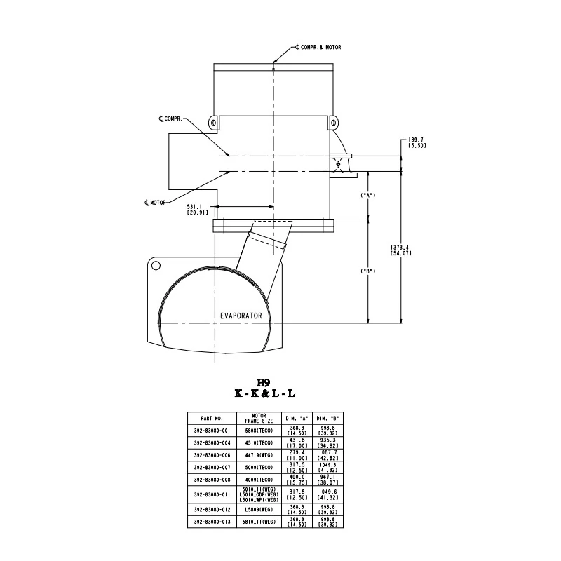 392-83080-006 - Motor Mounting Kit by York