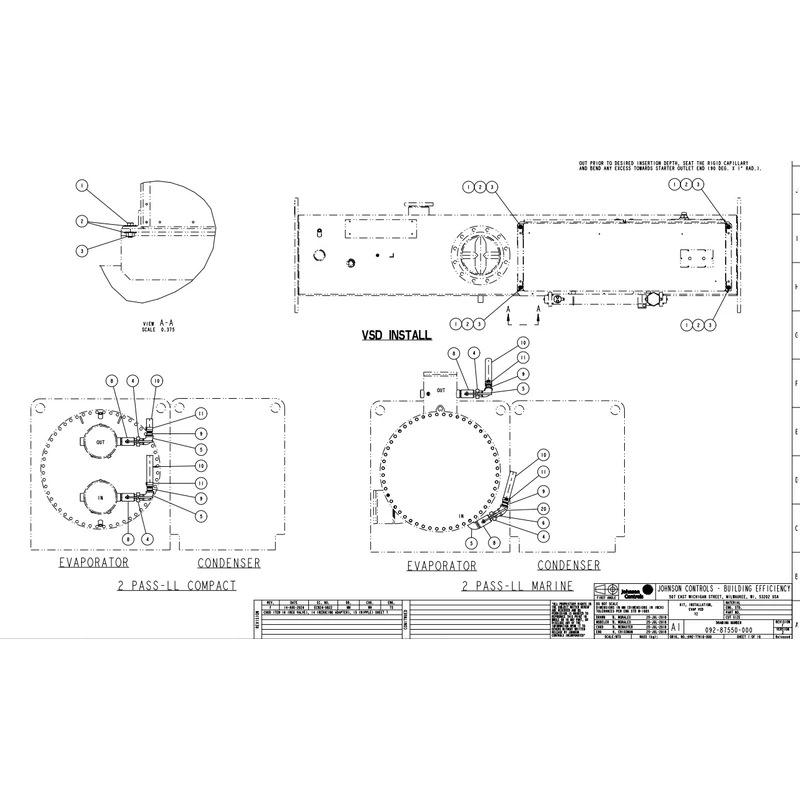 392-87550-218 - Installation VSD Kit by York