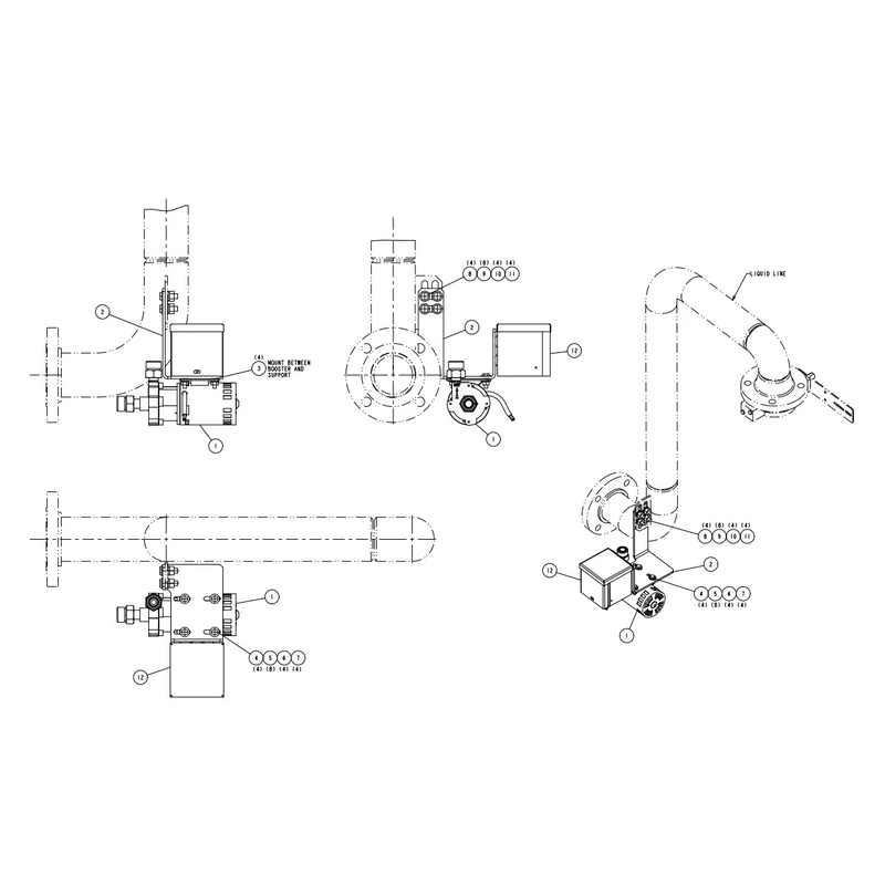 393-09157-001 - Kit, Motor Cooling Booster, YZ by York