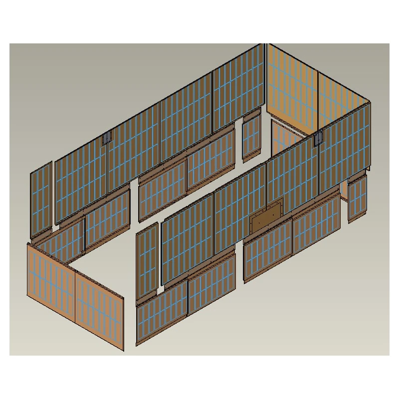 393-61190-100 - Louver Kit, YVAA-B 8 Fan by York