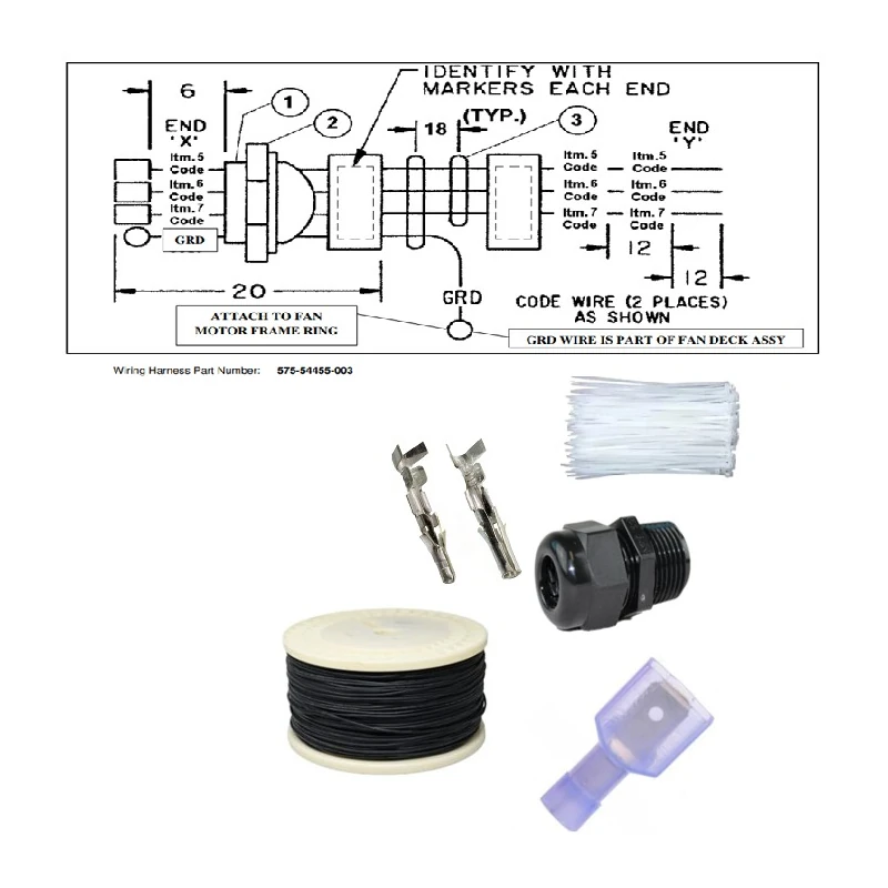 575-54455-005 - Wiring Harness by York