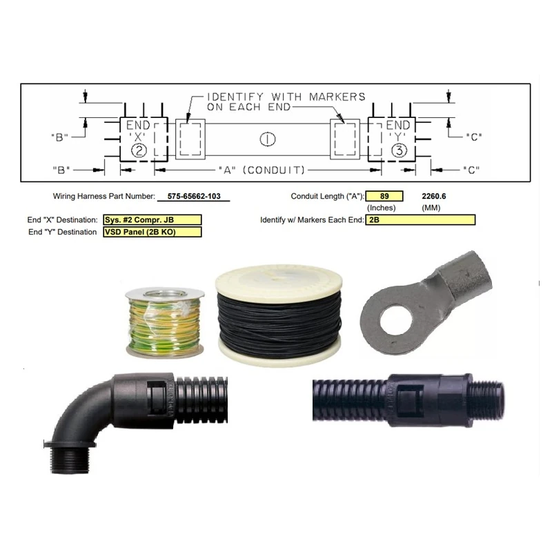 575-65662-103 - Wiring Harnes by York