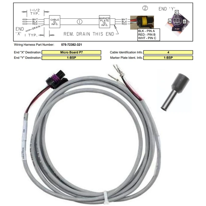 575-72382-321 - Wiring Harness by York