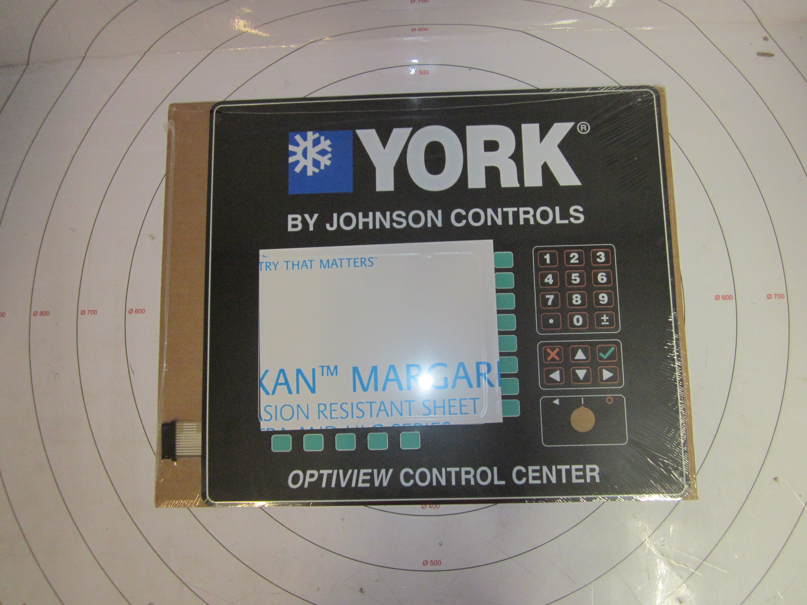 024-34024-000 - Switch Keypad OPTIVIEW Panel by York