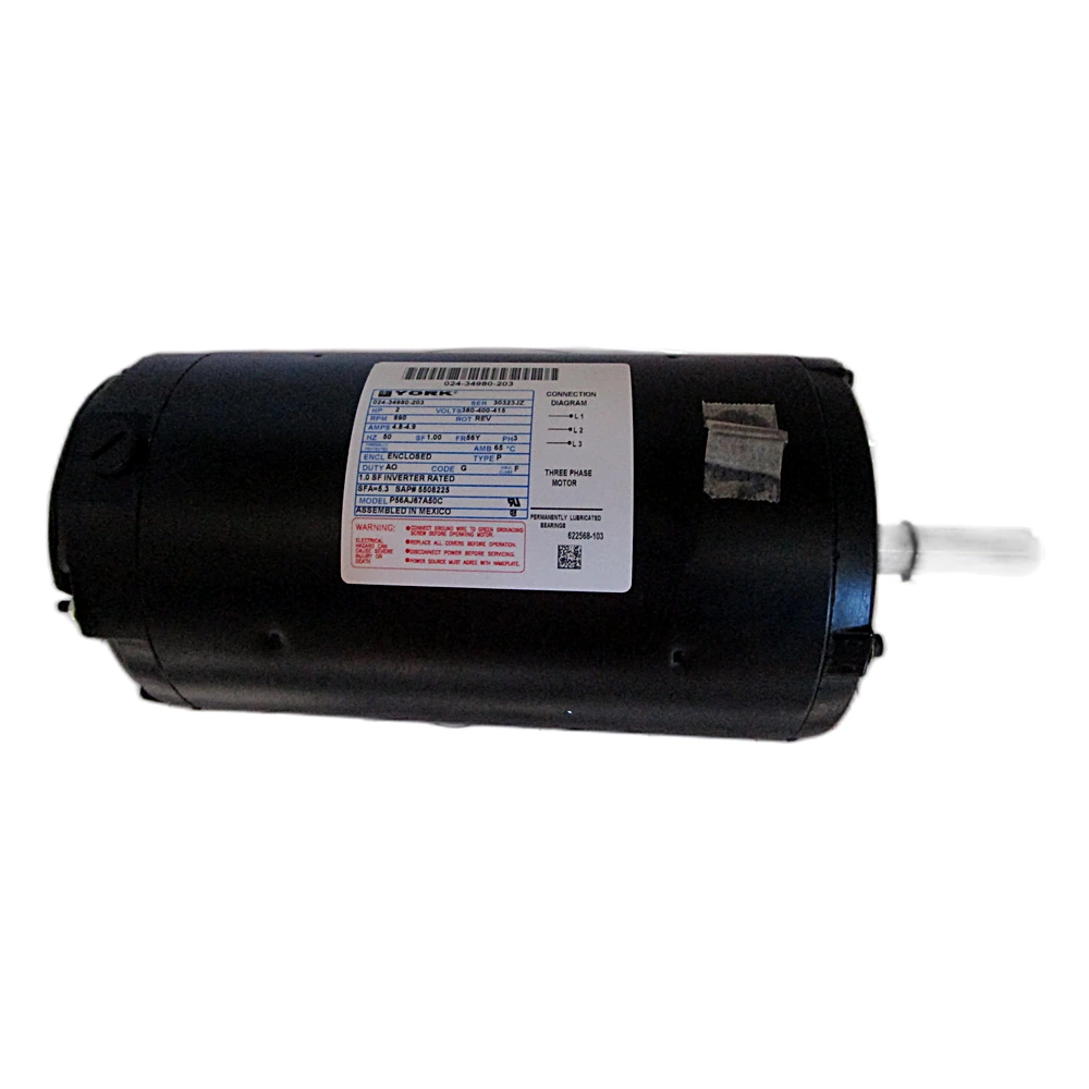 024-34980-203 - Motor, Fan , 2 HP by York