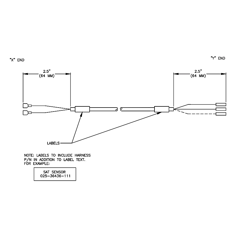 025-36436-111 - Wiring Harness by York