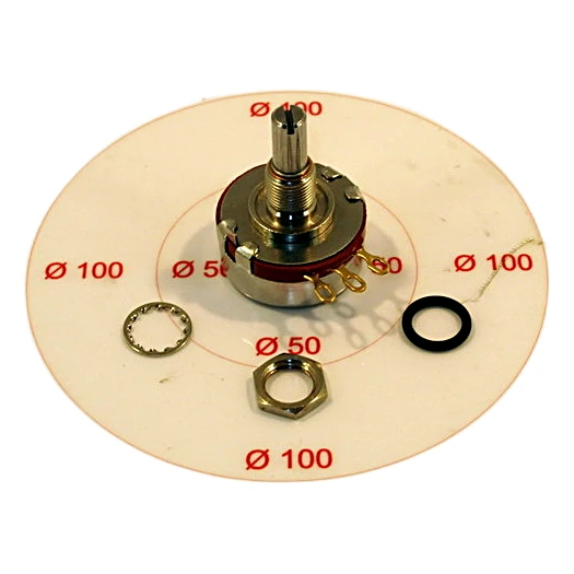 025-39312-000 - Potentiometer 2500 Ohm 2 Watt by York