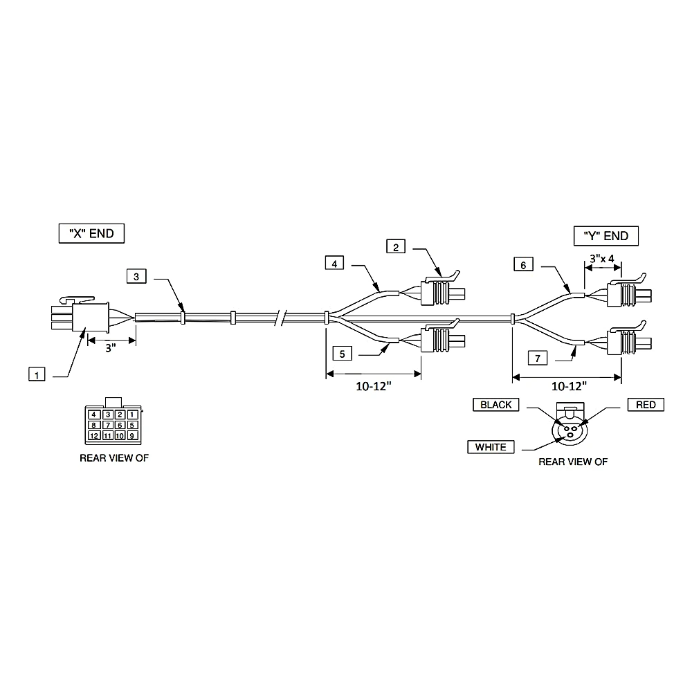 025-43497-051 - Wiring Harness by York
