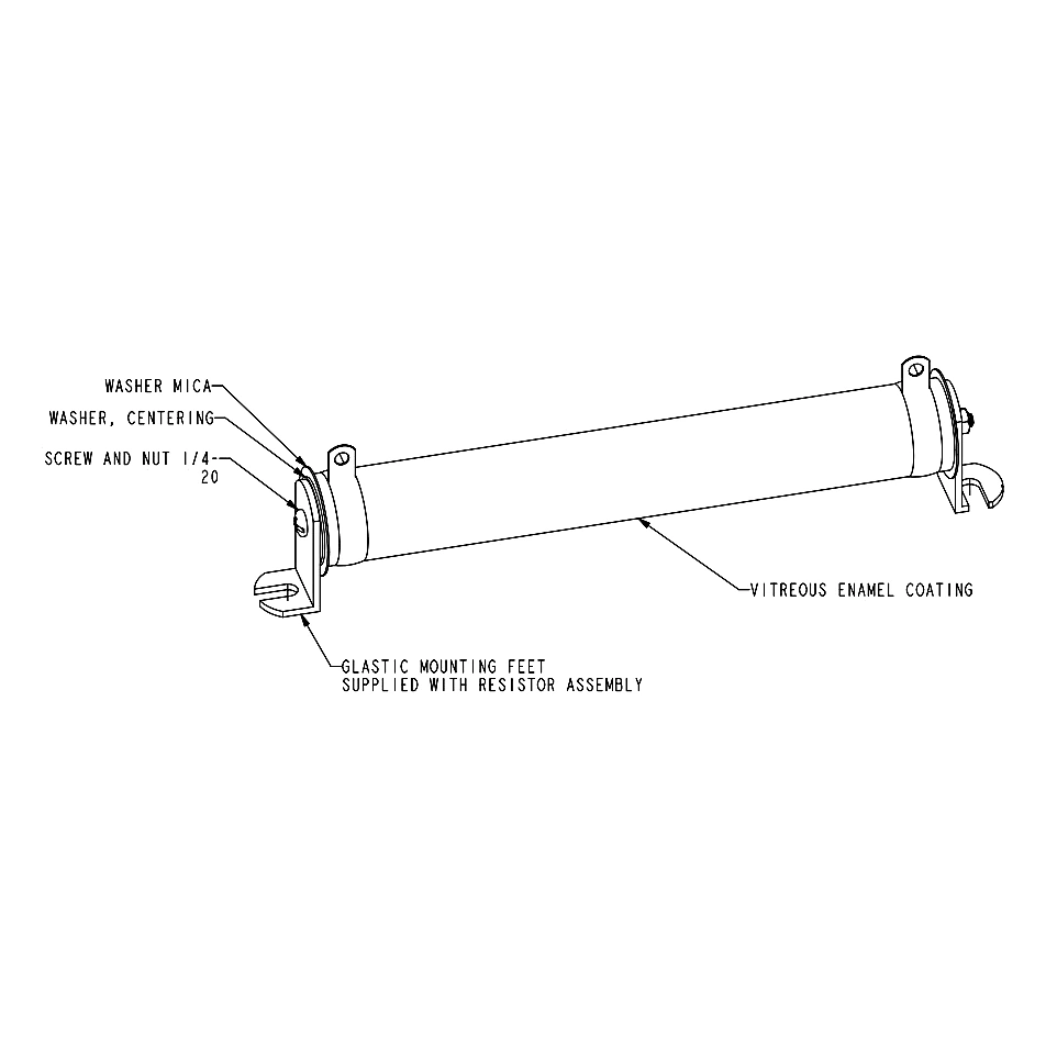025-50415-000 - Resistor Bleeder 1 K Ohm by York