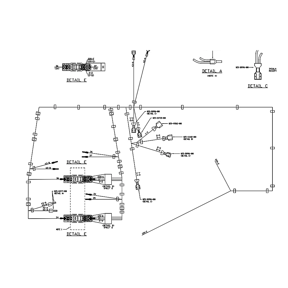 025-50905-000 - Wiring Harness by York