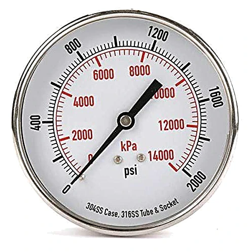 026-14572-005 - Gauge Pressure 3-1/2 Diameter NEMA 1 by York