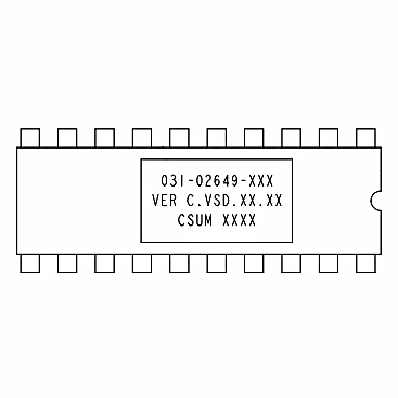 031-02649-112 - EPROM Flash Card Frame by York