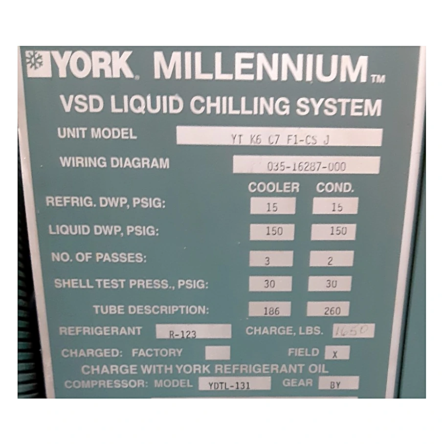 035-16287-000 - Label Wiring Ym by York
