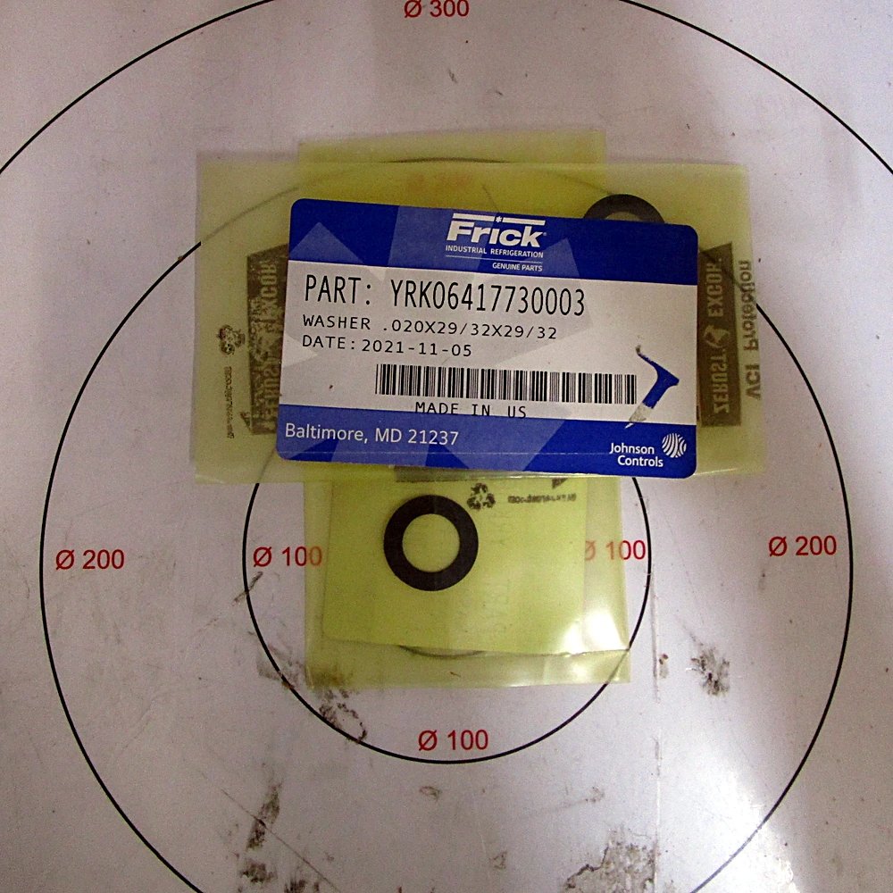 064-17730-003 - Washer 020 x 29 32 x 29 32 by York