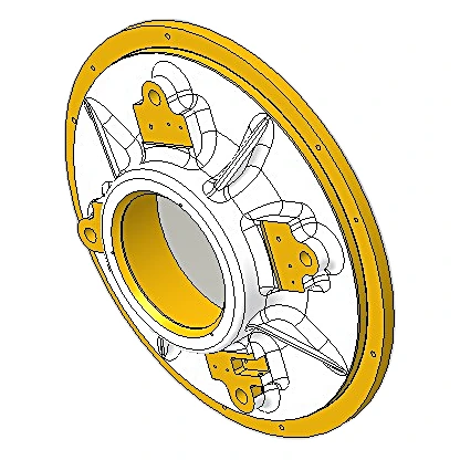 064-51773-000 - Plate Nozzle Base by York