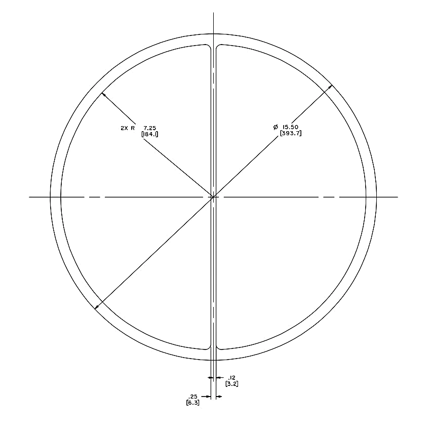 075-49385-000 - Baffle Gasket by York