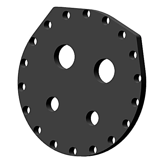 075-55712-001 - Insulation Head, Front 2 Circu by York