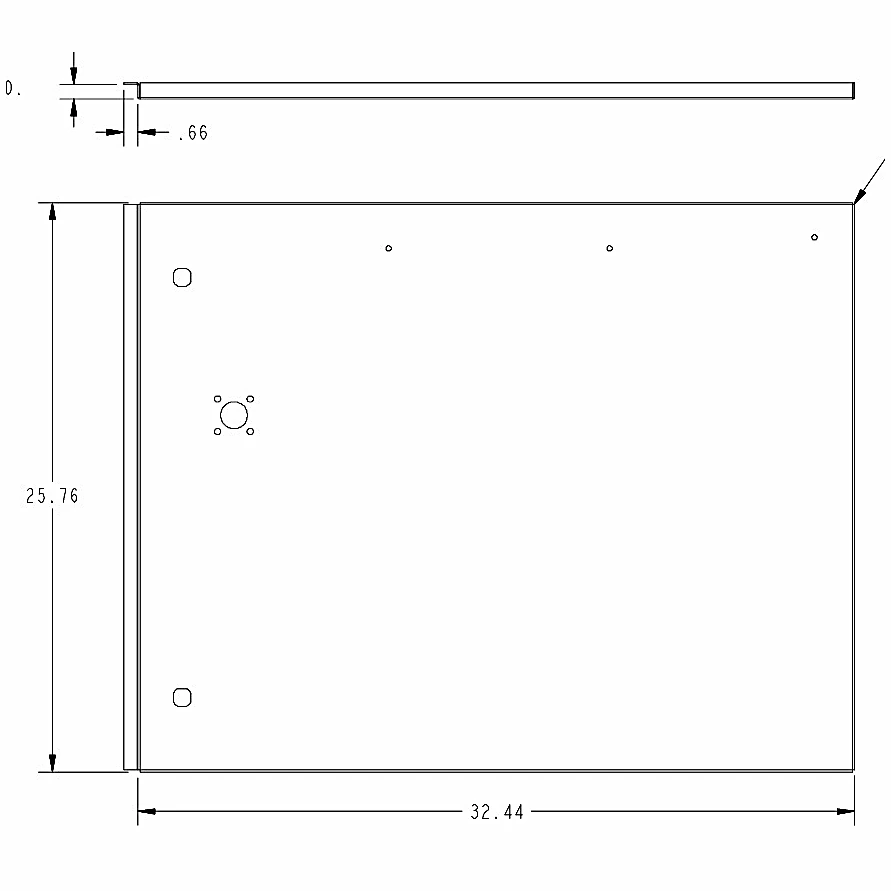 075-74558-000 - Door Electric Enclosure YLAA by York