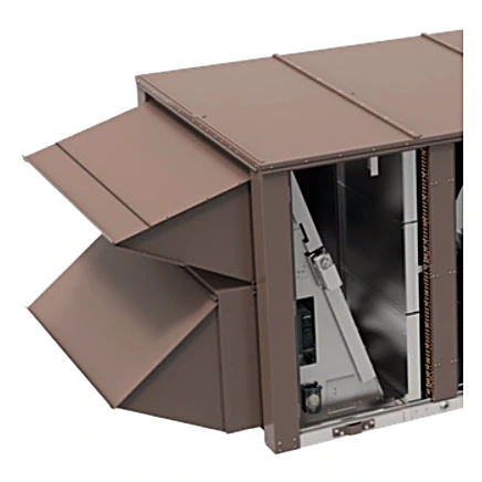 085-00044-000 - Cap Roof 18 Ga Galvanized Desert Sand by York