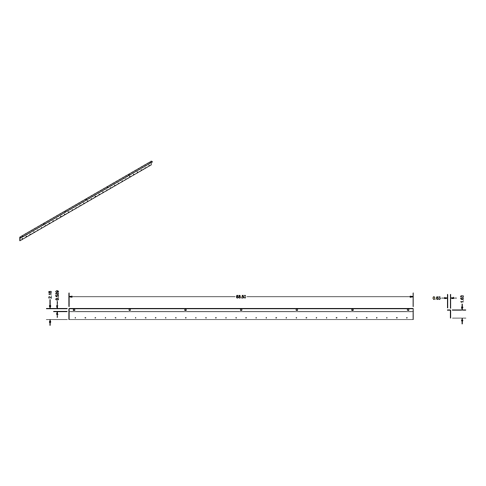 085-20026-014 - Hood Bracket Top Oa by York