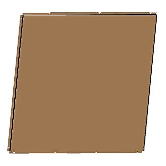 092-20312-006 - Panel Louvers Side Front YLAA by York