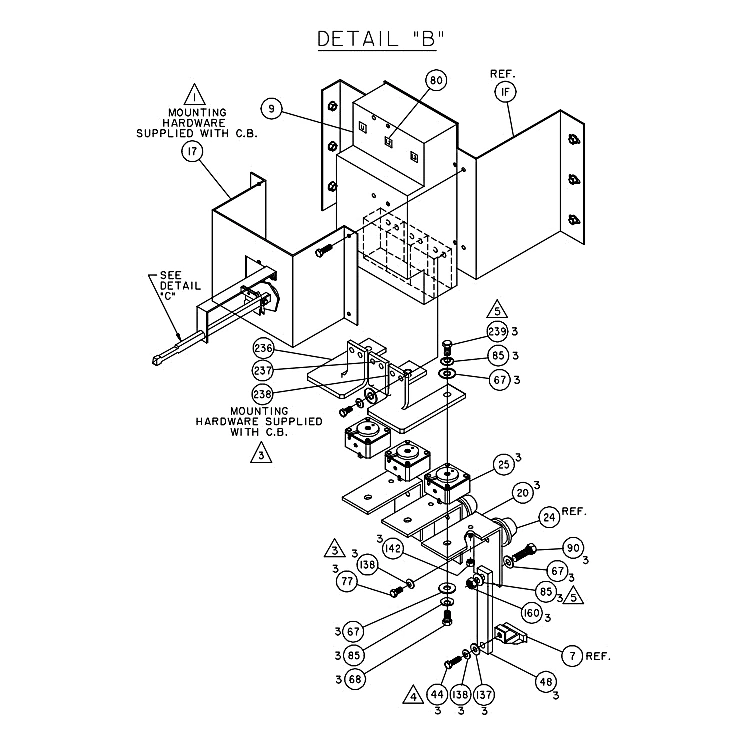 226-46047-000 - Door Mounting Kit by York