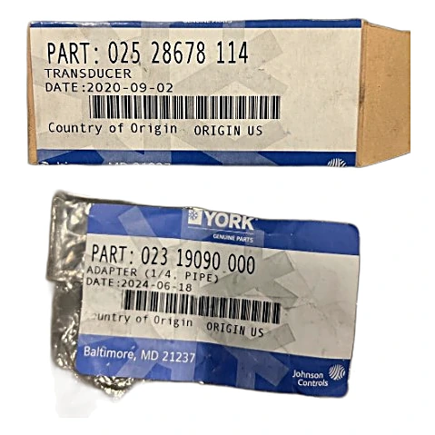 325-28678-603 - Pressure Transducer Kit by York