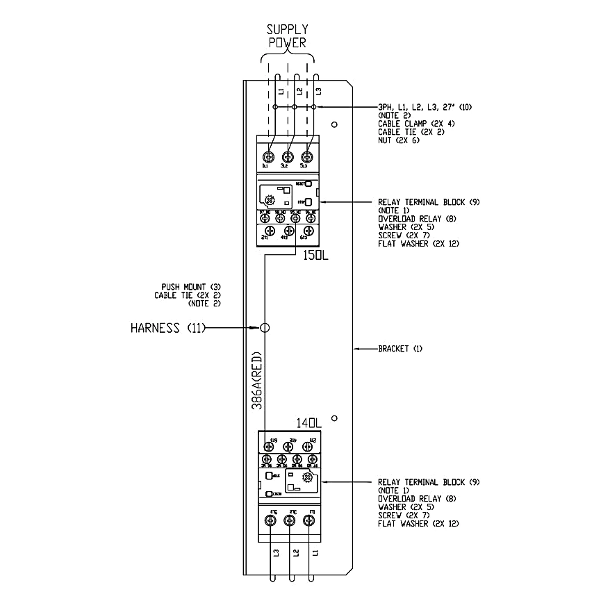 325-36366-005 - Overload, 16-24 Amp by York