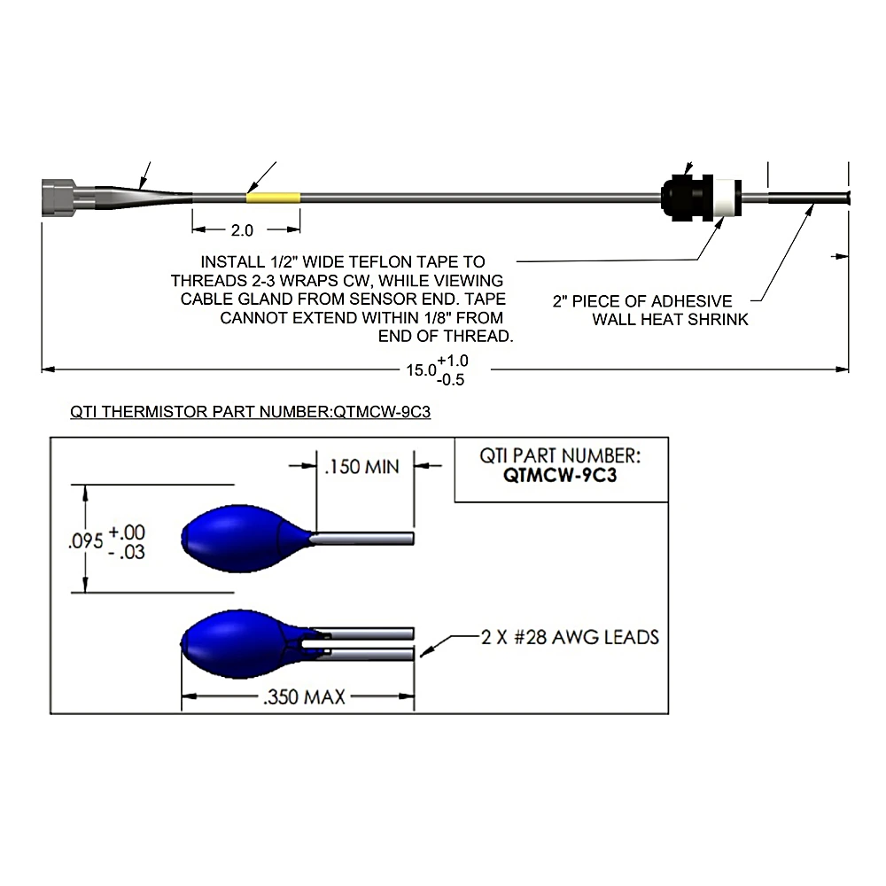 325-52740-604 - Water Temperature Sensor Kit by York