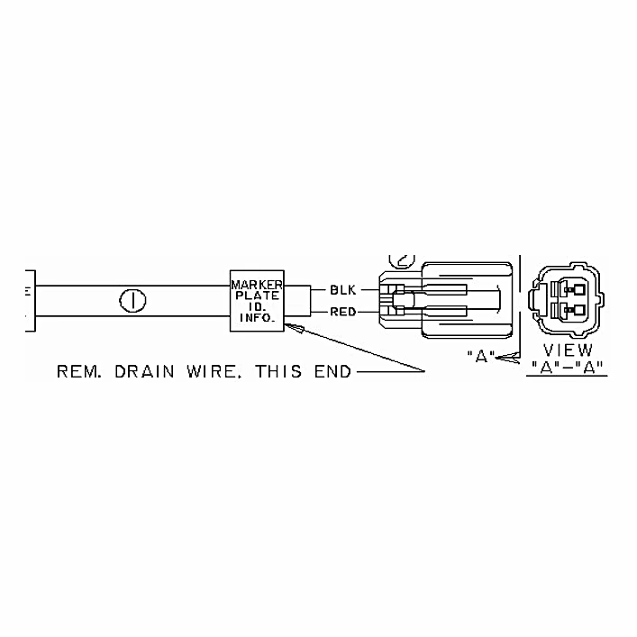 371-02253-248 - Harness 2 Conductor Sensor by York