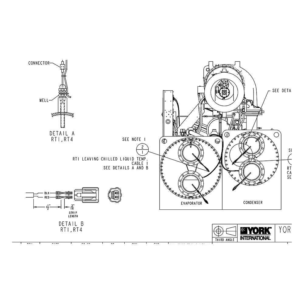 371-05405-371 - Kit, YMC2 Tem Sensor Cooling by York