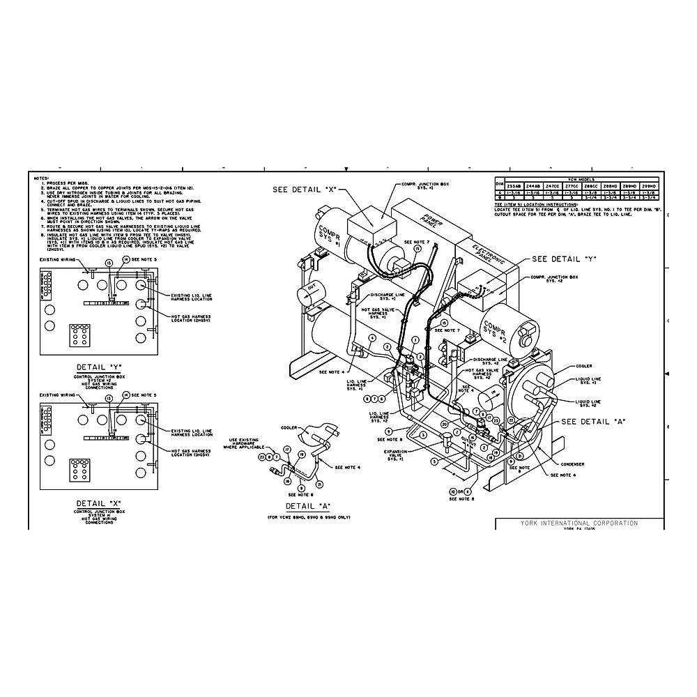 375-05309-003 - Hot Gas Bypass Kit by York