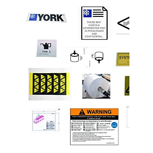 375-51008-002 - Label Mustang Units Kit by York