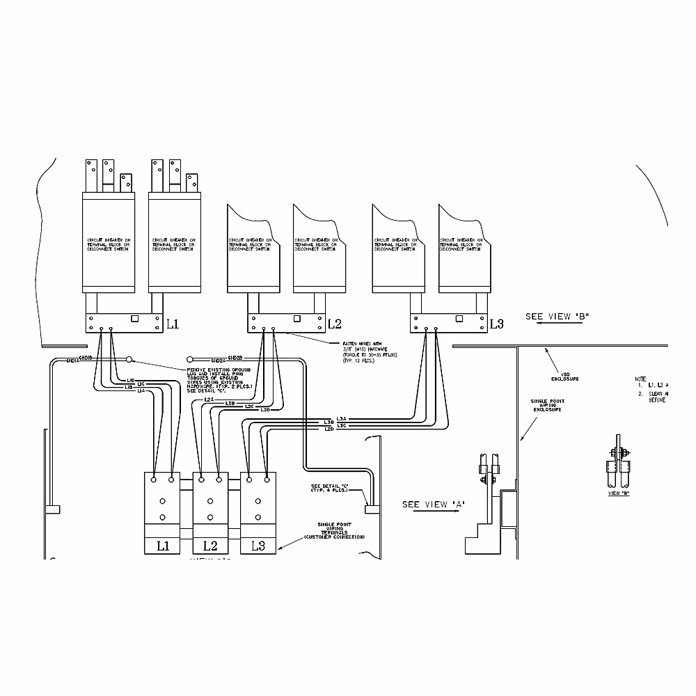 375-61803-001 - Harness Wiring Kit Single Pt YCAV by York