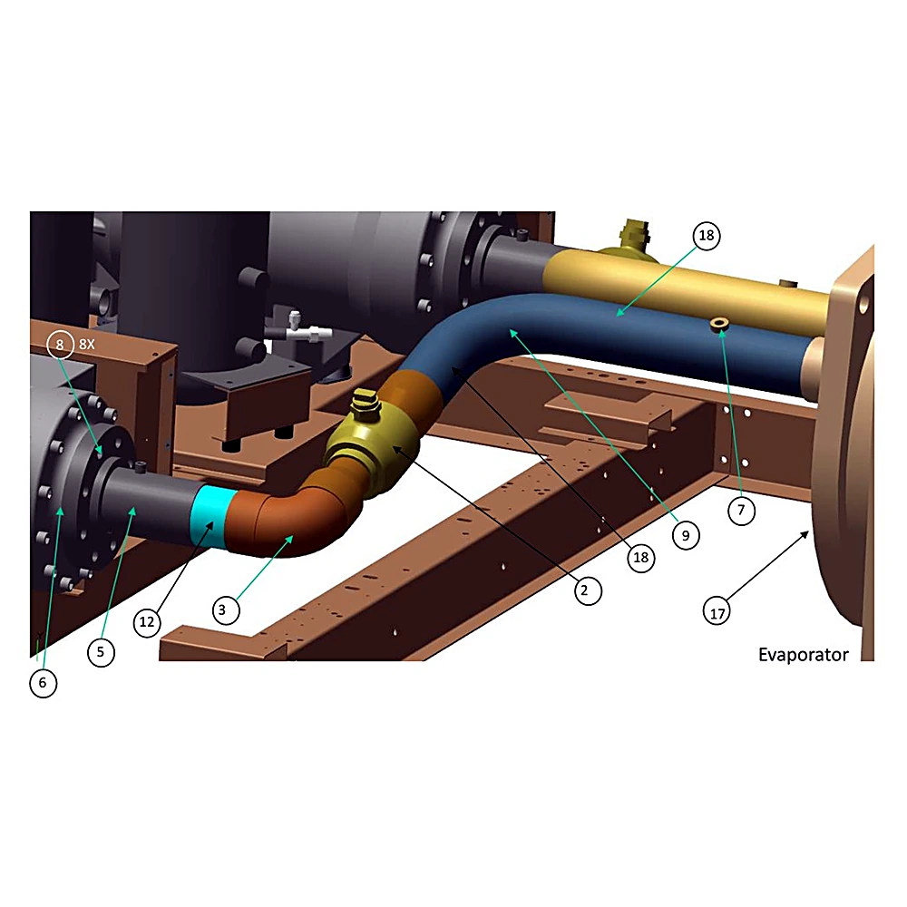 375-66910-600 - Suction Valve Retrofit Kit by York