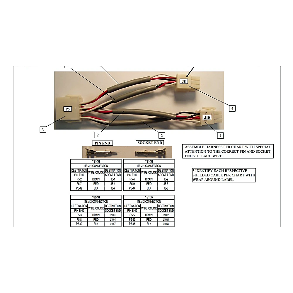 375-70601-011 - Harness Crossover Assembly by York