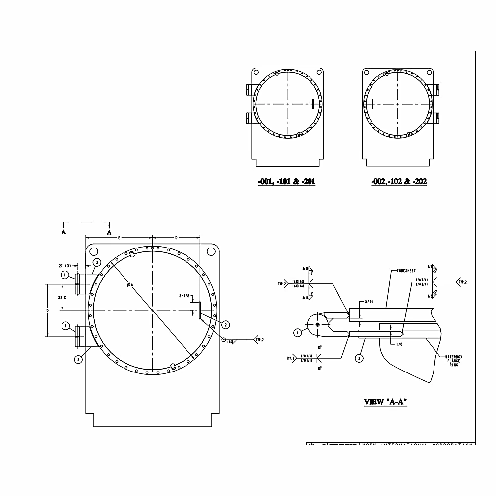 375-90500-202 - Hinge Kit by York