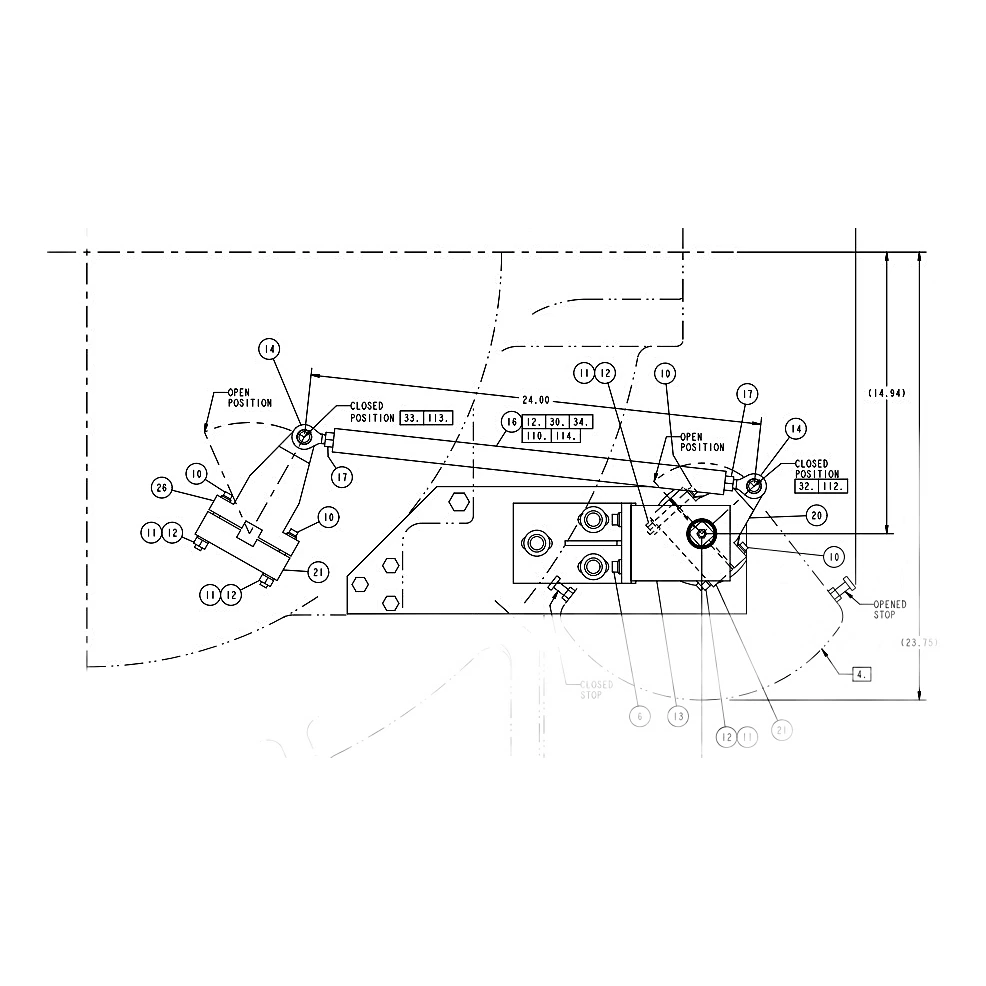 381-19658-000 - Kit PRV Actuator Without Handwheel 55 by York
