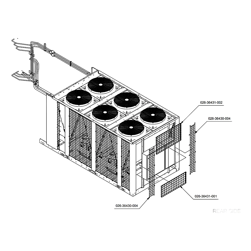 385-00439-207 - Guard Wire Condenser 90 by York