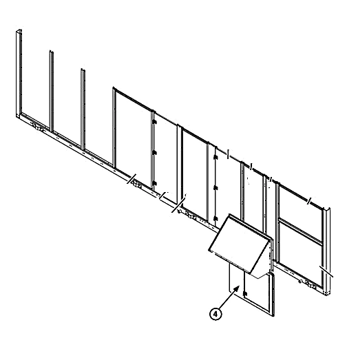 385-10015-205 - Panel Side Assembly by York